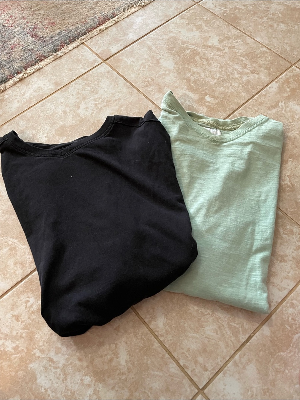 Tommy Bahama Short Sleeve Tees in Black & Mint